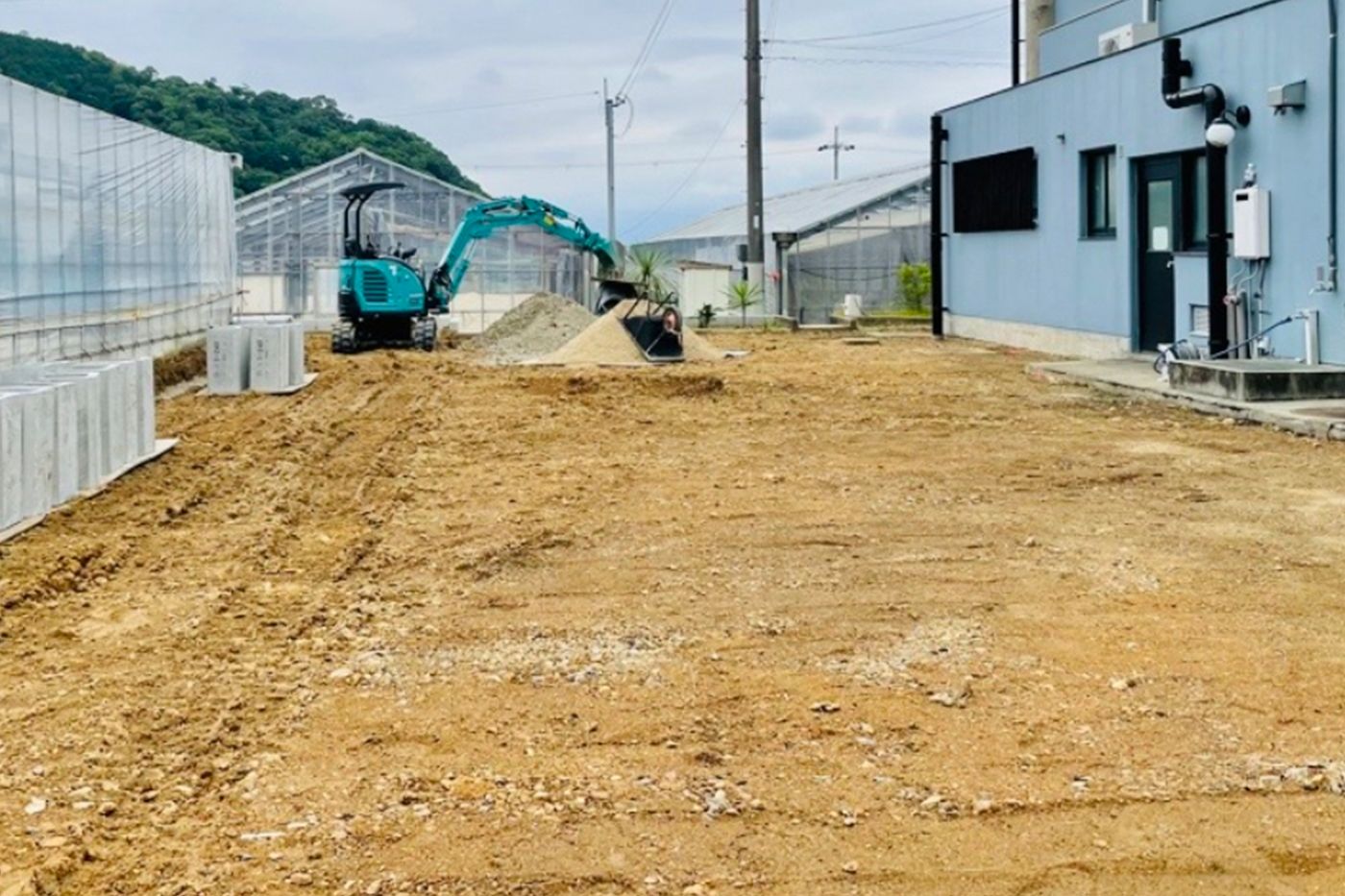 大阪府岸和田市 外構工事 施工前