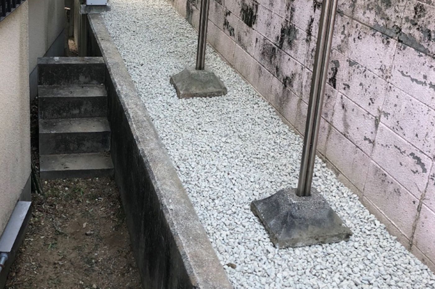 大阪府池田市 防草対策 施工後